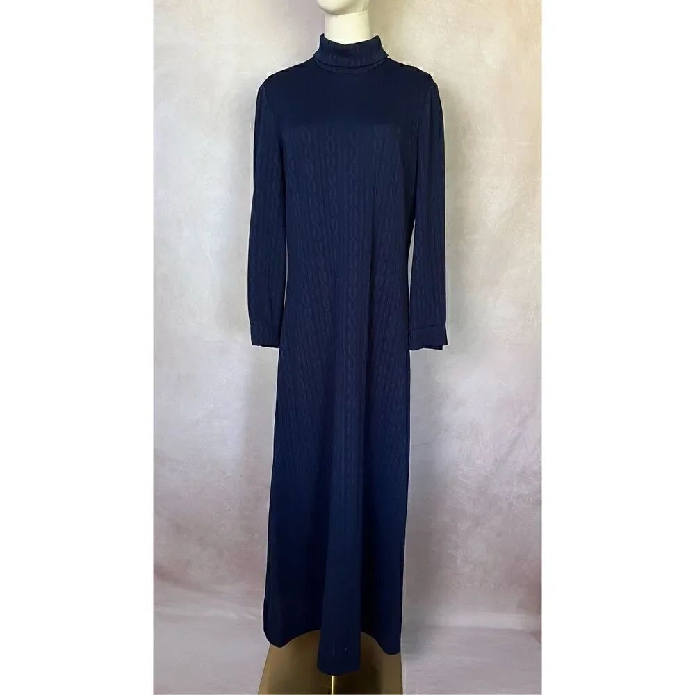Vintage Sweater Dress 1970s